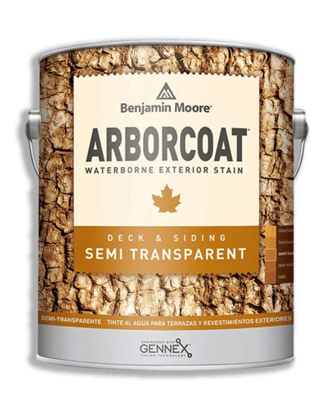 ARBORCOAT® Waterborne – Semi Transparent | Benjamin Moore Edmonton