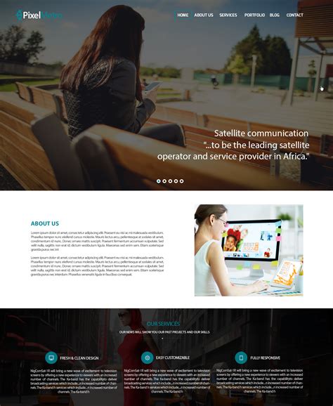 Photoshop Website Templates Free Download - Printable Templates