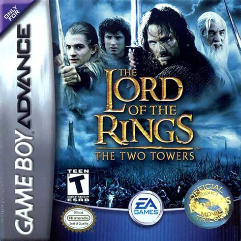 Lord of the Rings Two Towers Nintendo Game Boy Advance