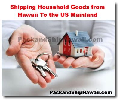 Shipping Household Goods from Hawaii To the US Mainland - Honolulu Hawaii Shipping Freight ...