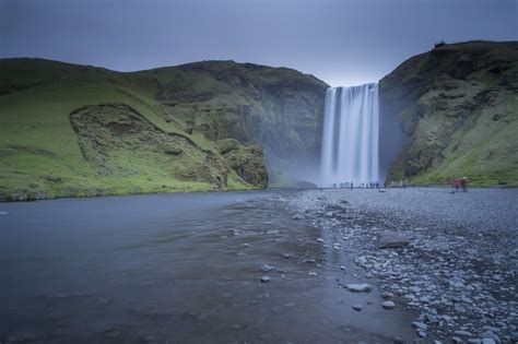 Skogafoss waterfall in South Iceland, Iceland