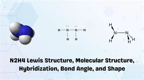 Lewis Structure For Hydrazine