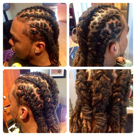 Loc styling for men Dreadlocks Men, Braided Dreadlocks, Dread Braids, Dreadlock Rasta, Blonde ...