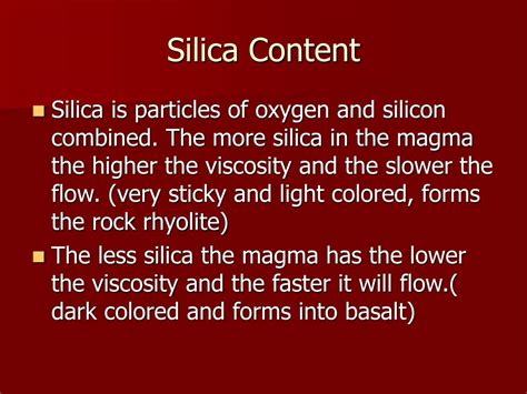 PPT - Properties of Magma PowerPoint Presentation, free download - ID ...