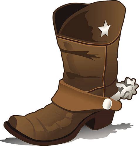 Cowboy Boot Clip Art, Vector Images & Illustrations - iStock