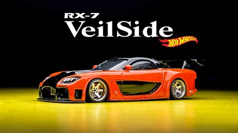 Mazda RX7 VeilSide Hotwheels Custom - YouTube