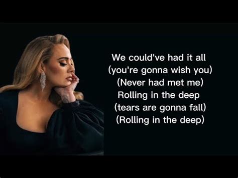 Adele - Rolling In The Deep (Lyrics) - YouTube