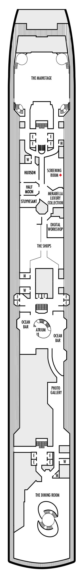 Oosterdam Deck Plans | CruiseInd