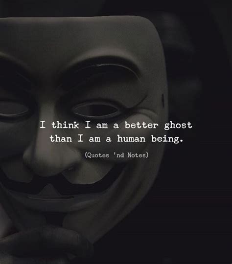 I think I am a better ghost than I am a human being. via (https://ift ...