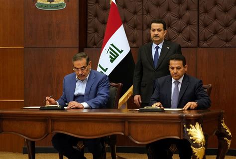 Iraq and Iran sign deal to tighten border security | Politics News | Al ...