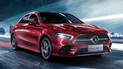 2019 Mercedes-Benz A-Class Sedan AMG Styling [Long] (CN) - Wallpapers and HD Images | Car Pixel