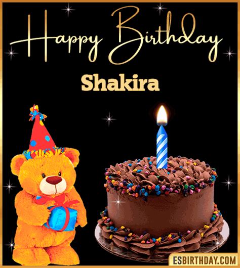 Happy Birthday Shakira GIF 🎂 Images Animated Wishes【28 GiFs】