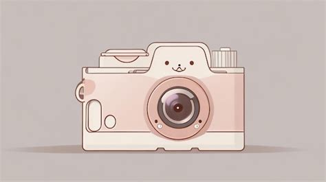 Premium AI Image | Capture the World A Cute Camera Drawing