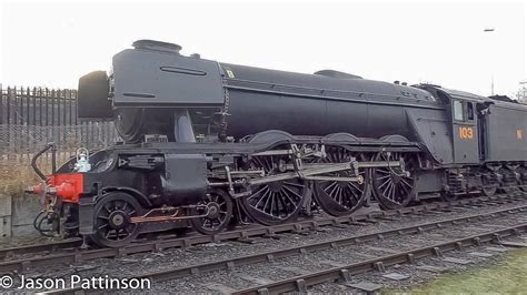 56.5 inch Gauge 60103 Flying Scotsman running at East Lancashire Railway - LNER A3 4472 Live ...