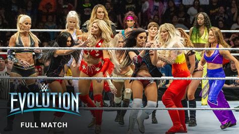 FULL MATCH - 20-Woman Battle Royal: WWE Evolution 2018 - YouTube