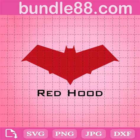 Red Hood Logo Svg SVG PNG DXF EPS Designs Download June 2024