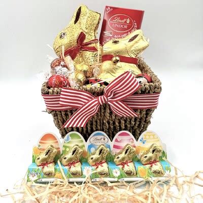 Easter Gift Hamper & Swiss Lindt Chocolate