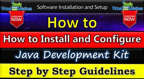 How to Install and Configure JDK - Java Development Kit Step By Step Guideline | Virtual Study ...