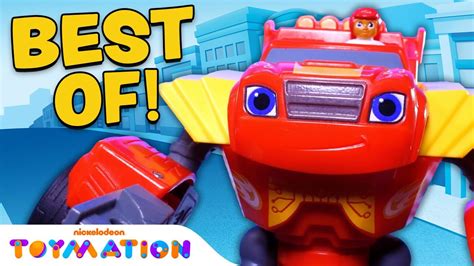 Blaze Robot Power & More Blaze Toy Adventures! | Toymation - YouTube