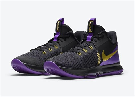 Nike LeBron Witness 5 Lakers CQ9381-001 Release Date - SBD