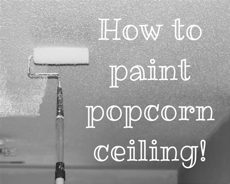 How To Paint Next A Popcorn Ceiling | Shelly Lighting