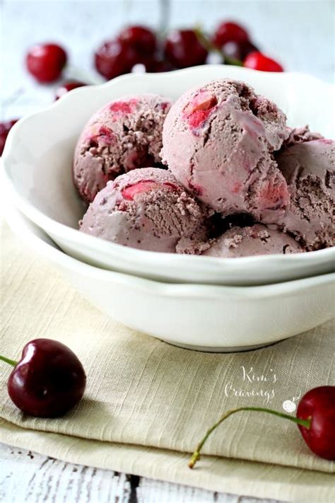 Cherry Vanilla Ice Cream | Recipe | Ice cream recipes, Homemade ice cream, Ice cream