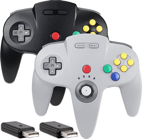 Amazon.com: [Multi-Device] Wireless Switch N64 Controller, 2.4 GHz with ...