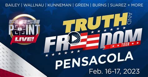 Watch Special FlashPoint LIVE on The Victory Channel - Truth & Freedom Tour: Pensacola (February ...