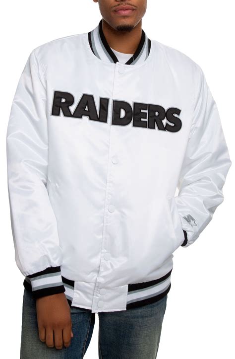 STARTER Oakland Raiders Jacket LS90W168RAD - Shiekh