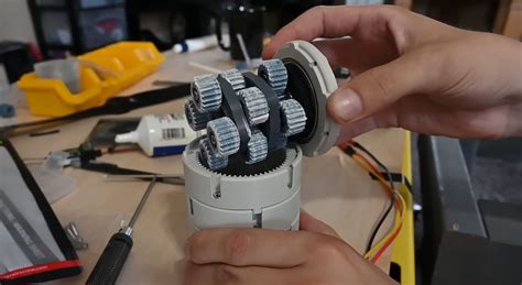 Stackable 3D-Printed Gearbox For Brushless Motor | Hackaday