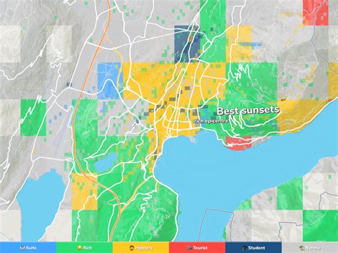 Lugano Neighborhood Map