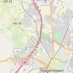 Hagerstown Md Zip Code Map - Oconto County Plat Map