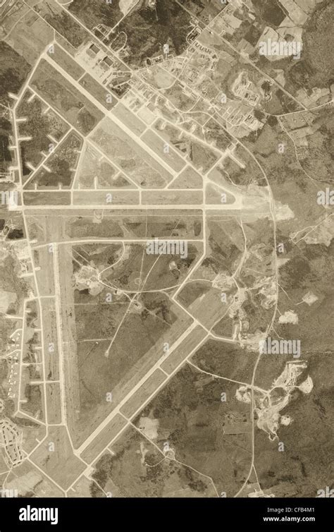 aerial photo map of Andrews Air Force Base, Prince George's county ...