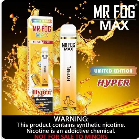 MR FOG MAX LTD 10PCS [35ML] – Roanoke Wholesale