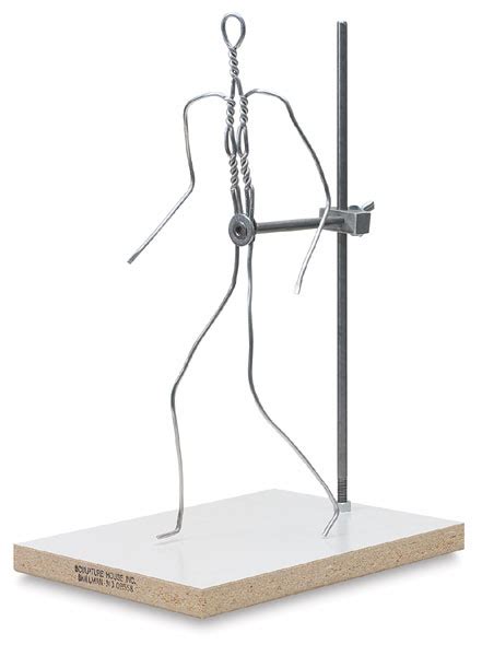 Sculpture House Wire Armatures with Bases - BLICK art materials