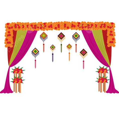 Indian Weddings Floral Decoration And Festival Beautiful Mehndi ...