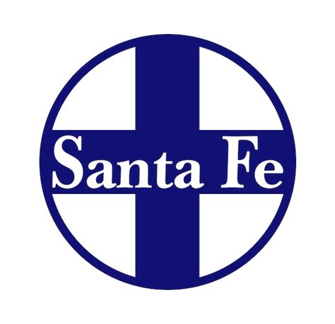 Santa Fe Railroad Logo Vinyl Sticker 3x3 Inch | Etsy