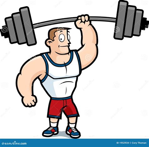 Gym Guy stock vector. Illustration of sport, weight, fitness - 1952934