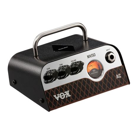 Vox MV50 AC Compact Guitar Amp Head & Cab Bundle at Gear4music