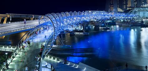 Helix Bridge: the spectacular bridge of Singapore – Inspirations | Essential Home