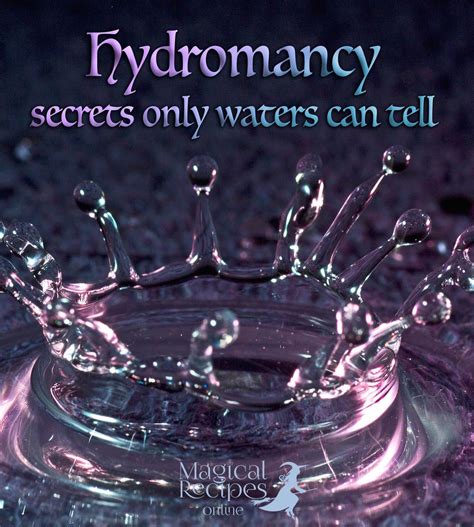 Hydromancy: Elemental Divination with Water Magic - Magical Recipes Online