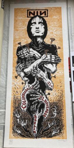 Nine Inch Nails Berlin Poster Emek Nov 22, 1999 Signed By Danny Lohner ...