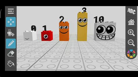 Numberblocks Base-4 (0-10) Draw Bricks - YouTube