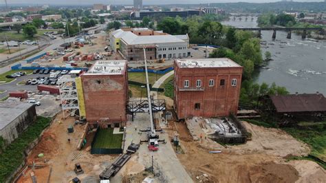 City Mills mix development (Columbus: hotel, restaurant, silo) - Columbus, GA - Georgia (GA ...