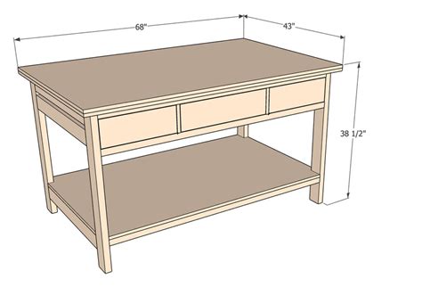 Workbench With Storage - DIY Designs By Anika