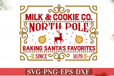 Vintage North Pole sign Svg Bundle By DESIGNS DARK | TheHungryJPEG