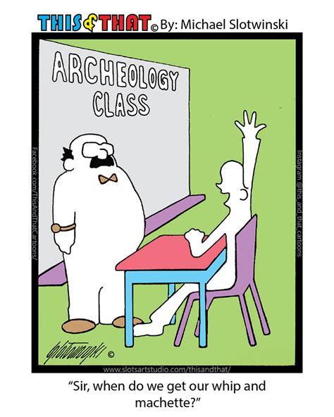 Inspiring Archaeologist | Cartoon strip, Archeologist, Archaeology