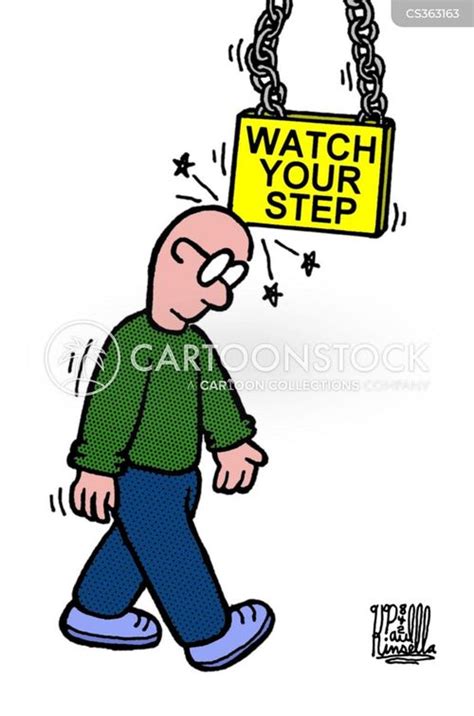 Watch Your Step Cartoons and Comics - funny pictures from CartoonStock