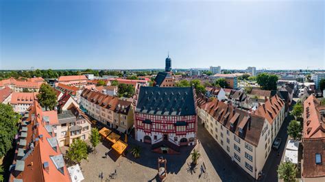 Map of Hanau, Germany | Streets and neighborhoods