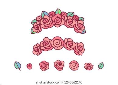 Rose Crown Drawing